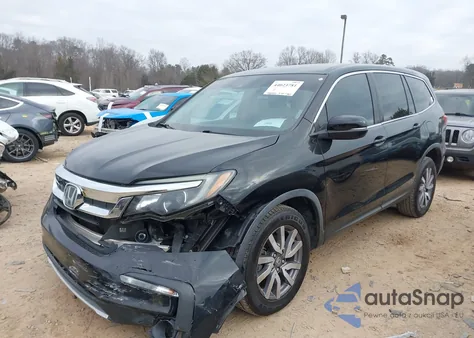 2019 Honda Pilot Ex из США, поврежденный, VIN 5FNYF5H30KB024882